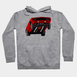 Red 1969 drag car Hoodie